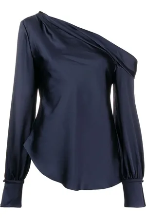 Simkhai Alice asymmetrisk draperad blus