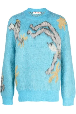 Marni Stickad tröja med ängelmotiv
