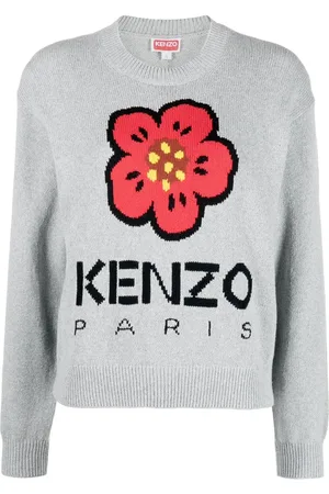 Kenzo Boke Flower tröja med rundad hals