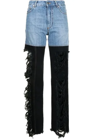 Peter Do Combo raka jeans med hög midja