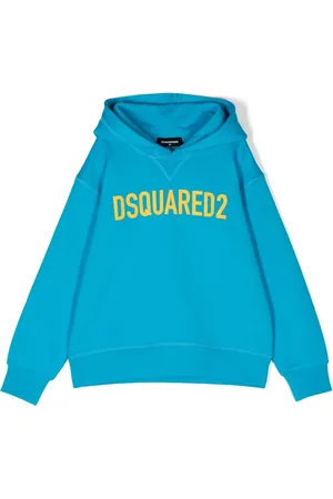 Dsquared2 Hoodie med logotyp
