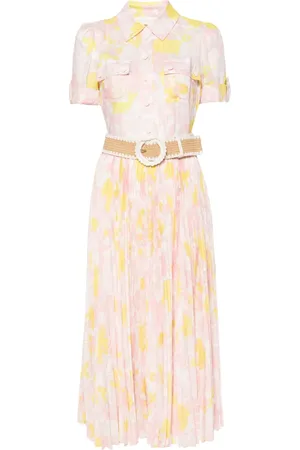ZIMMERMANN Pop blommig midiklänning