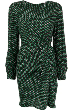 Diane von Furstenberg Coraline miniklänning med geometriskt tryck