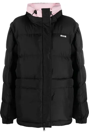 Msgm Jacka med avtagbar ärm och huva