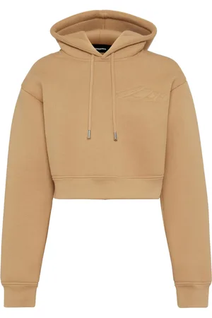 Dsquared2 Hoodie med lågt skurna axlar