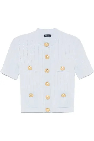 Balmain Stickad kofta