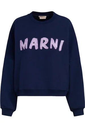 Marni Sweatshirt med logotyp