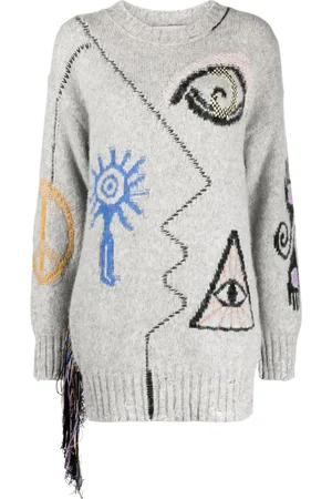 Stella McCartney Folk tröja med brodyr