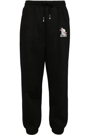 Musium Div. Sweatpants med broderad logotyp