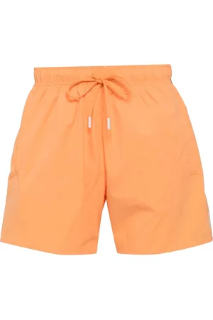 HUGO BOSS Badbyxor med märkets kännetecknande rand och logotyp