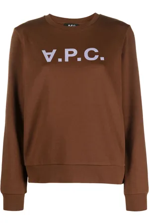 A.P.C. Sweatshirt med logotyp