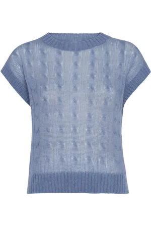 Brunello Cucinelli Kabelstickat linne