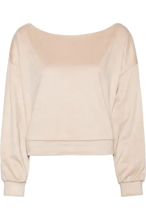 Cynthia Rowley Sweatshirt med vid krage