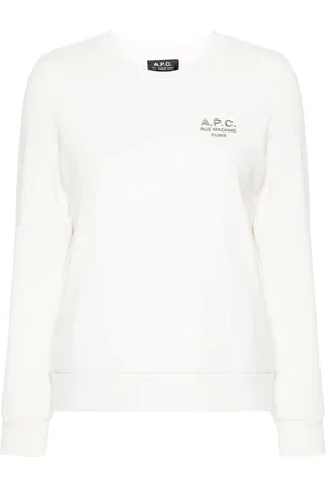 A.P.C. Sweatshirt med broderad logotyp