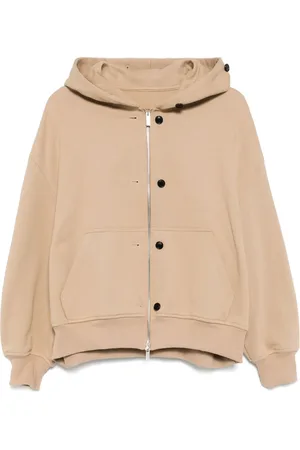 SYSTEM Hoodie med knäppning