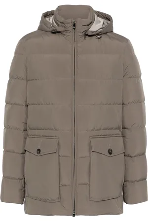corneliani Puffjacka med huva