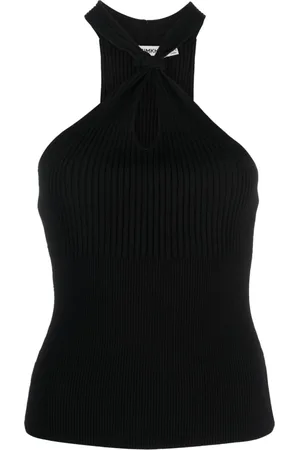 Simkhai Andrea ribbstickad halternecktopp