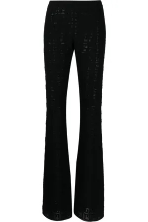 Givenchy Utsvängda byxor i jacquard