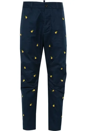 Dsquared2 Embroidered Fruits chinos