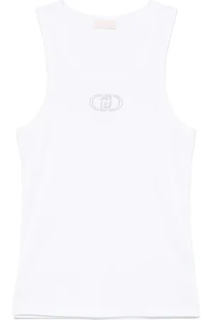 Liu Jo Linne med broderad logotyp