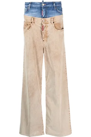 Dsquared2 Twin Pack skiktade jeans med lös passform