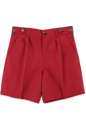 Gucci Web shorts med randig kant