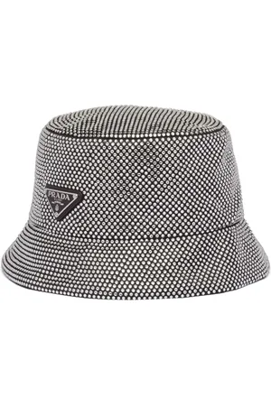 Prada Strassprydd fiskehatt