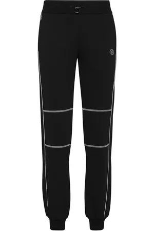 Philipp Plein Mjukisbyxor med logotypapplikation
