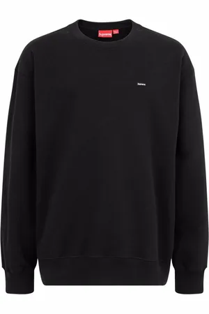Supreme Sweatshirt med rundad hals och logotyp