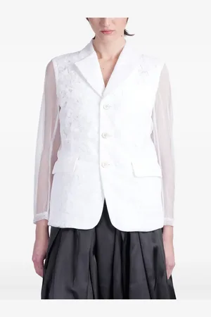 Comme des Garçons Halvskir blazer med panel