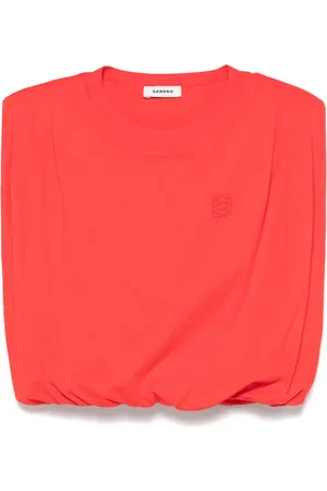 Sandro Topp med broderad logotyp