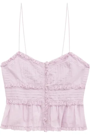 Marant Etoile Gloria croppad blus