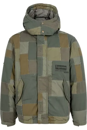 Supreme X Junya Watanabe jacka med lappdesign