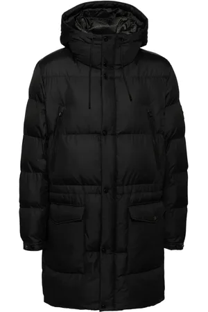 HUGO BOSS Vadderad kappa med logotyp