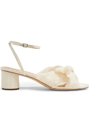 Loeffler Randall Dahlia plisserade sandaler 50 mm