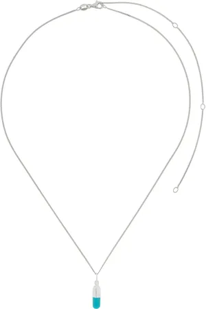 TRUE ROCKS Halsband med pillerhänge