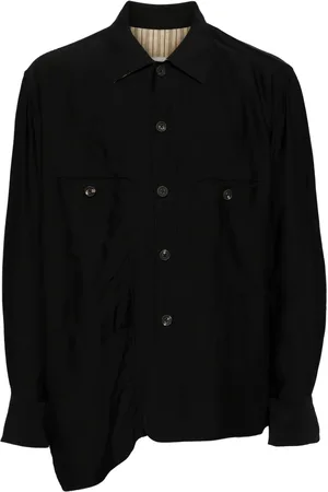 ZIGGY CHEN Asymmetrisk skjortjacka