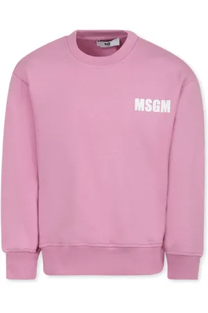 Msgm Sweatshirt med logotyp