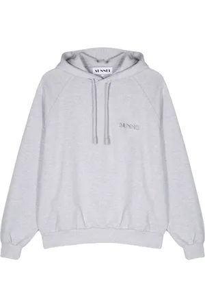 SUNNEI Hoodie med broderad logotyp