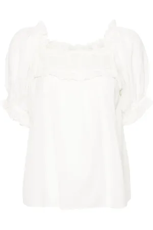 Doen Blus med puffärm