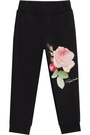 Roberto Cavalli Blommiga mjukisbyxor