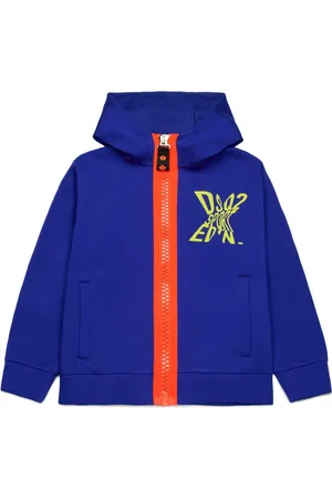 Dsquared2 Hoodie med logotyp