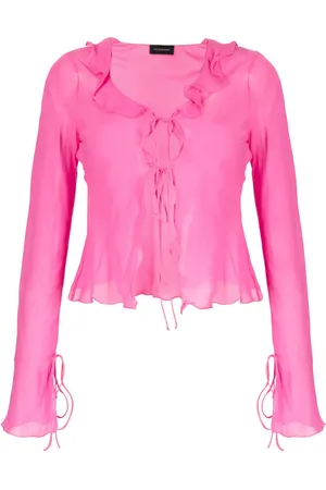 The Andamane Blus med volangdetalj
