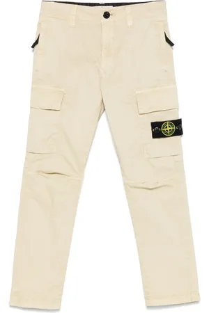 Stone Island Cargobyxor med kompassmärke