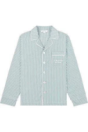 Sporty & Rich Faubourg randig pyjamasskjorta