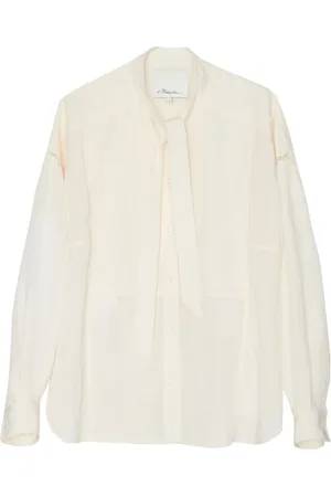 3.1 Phillip Lim Blus med knytkrage