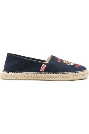 Kenzo Espadrillos med broderad tiger