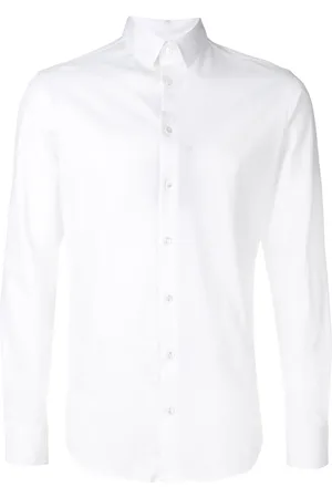 Giorgio Armani Enkel skjorta med knappar