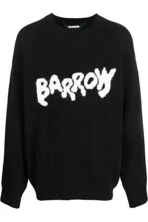 BARROW Intarsiastickad tröja med logotyp