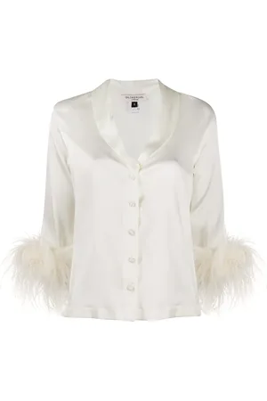 Gilda & Pearl Esme pyjamasskjorta i satin
